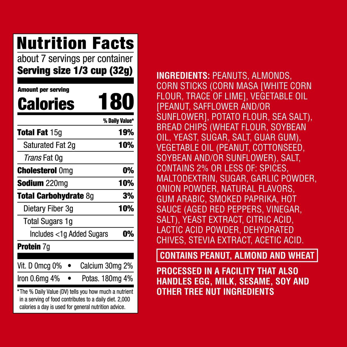 Mezcla de Frutos Secos Sabor Nashville Hot - 7.5 oz - Good & Gather™ - Imagen 5