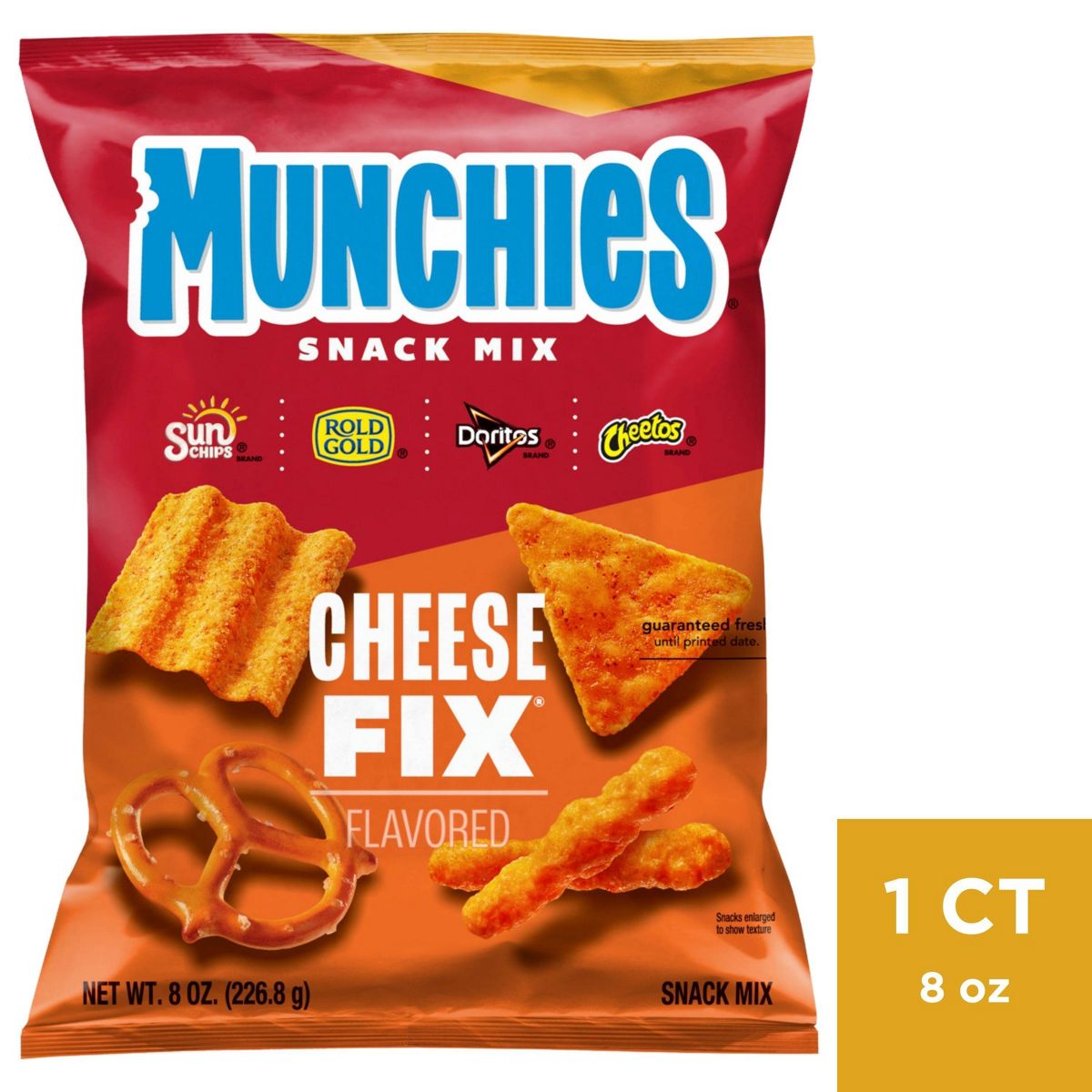 Munchies Cheese Fix Snack Mix Sabor a Queso - 8 oz - Imagen 2