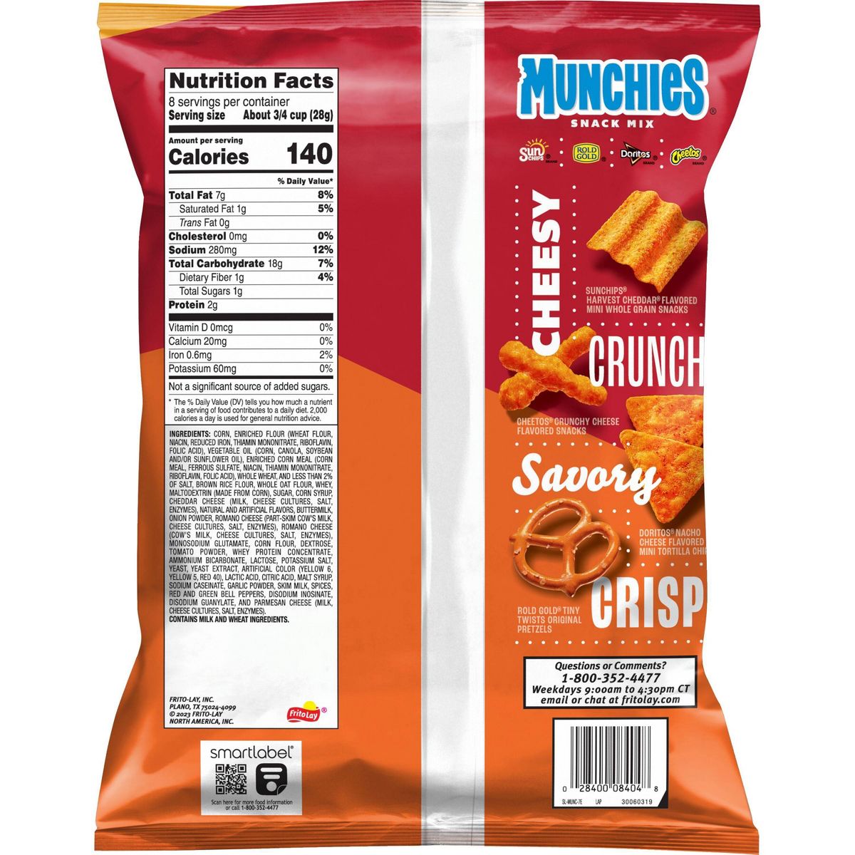 Munchies Cheese Fix Snack Mix Sabor a Queso - 8 oz - Imagen 3
