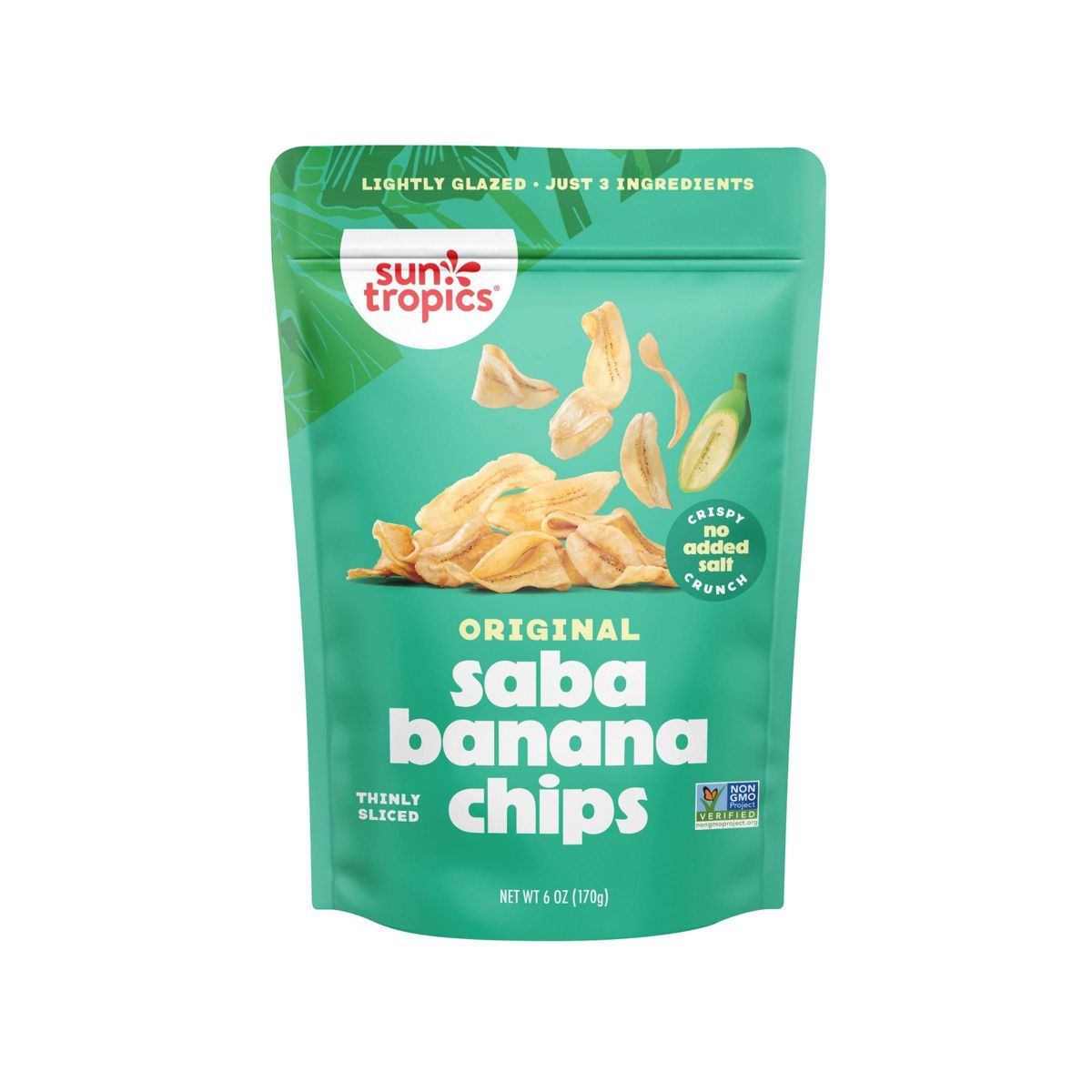 Sun Tropics Original Saba Banana Chips - 6 oz