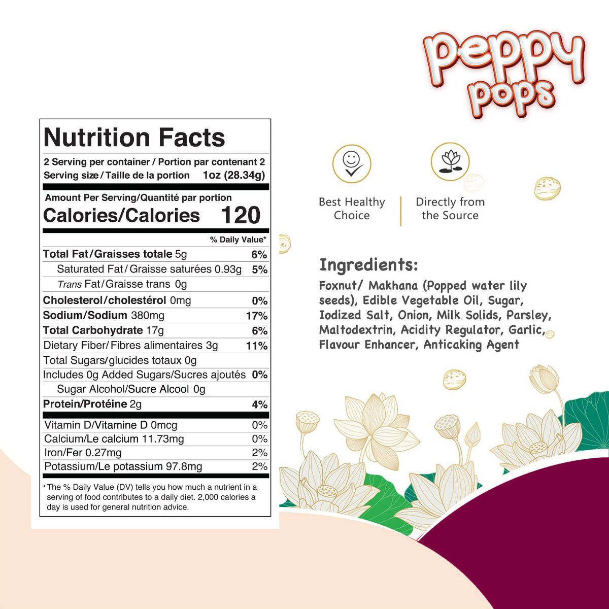 PRIDE OF INDIA Nueces de Fox Tostadas con Crema de Cebolla - Imagen 4