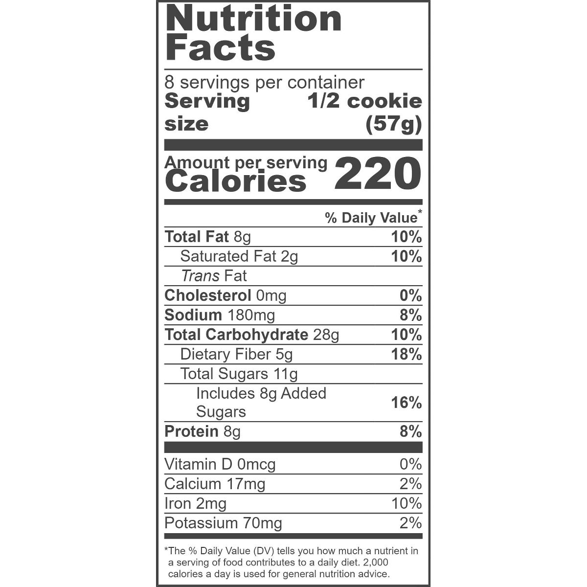 Galleta Completa Lenny & Larry's Sabor Mantequilla de Cacahuate y Chispas de Chocolate - 12 barras, 4 oz - Imagen 5