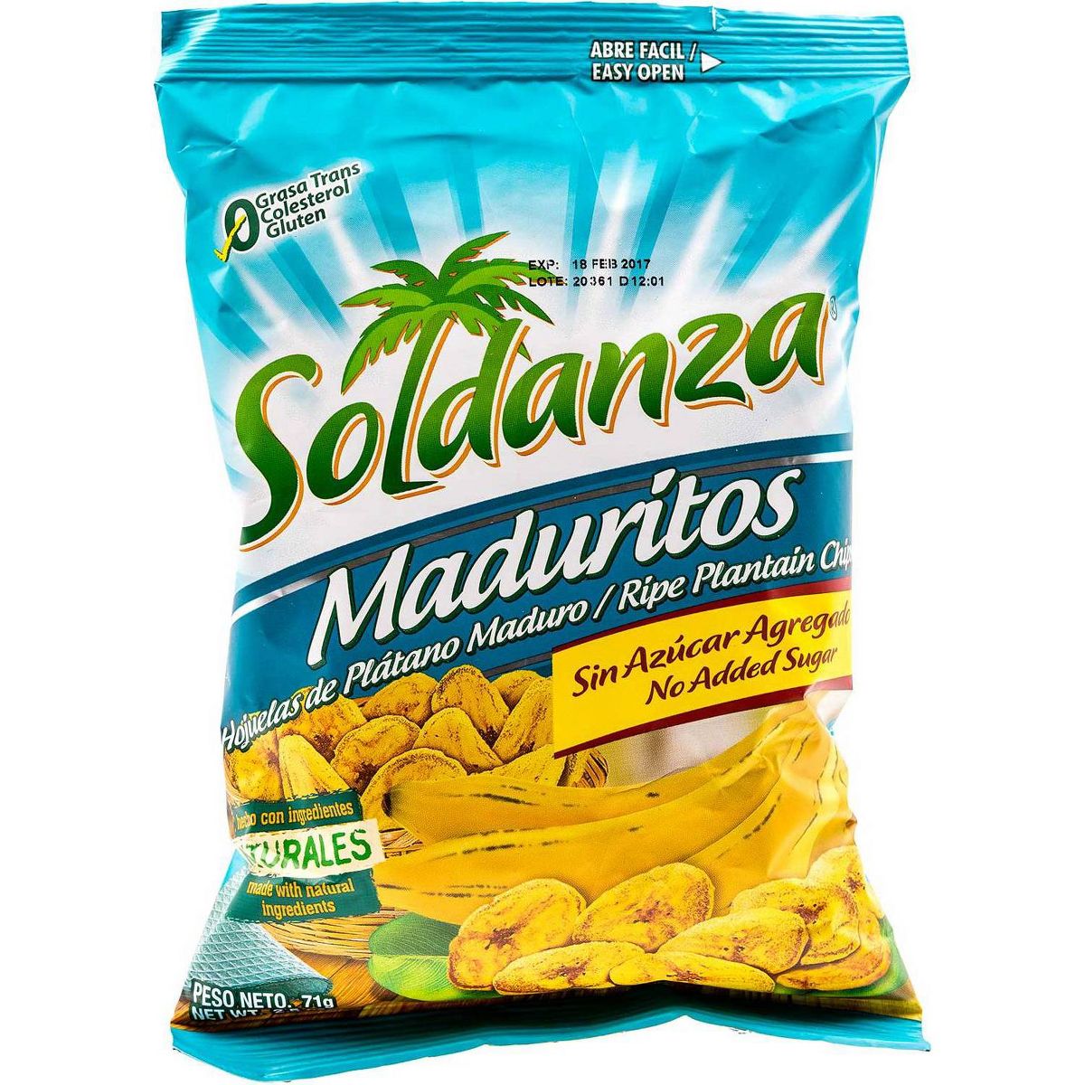 Chips de Plátano SOL - 2.5 oz - Imagen 2