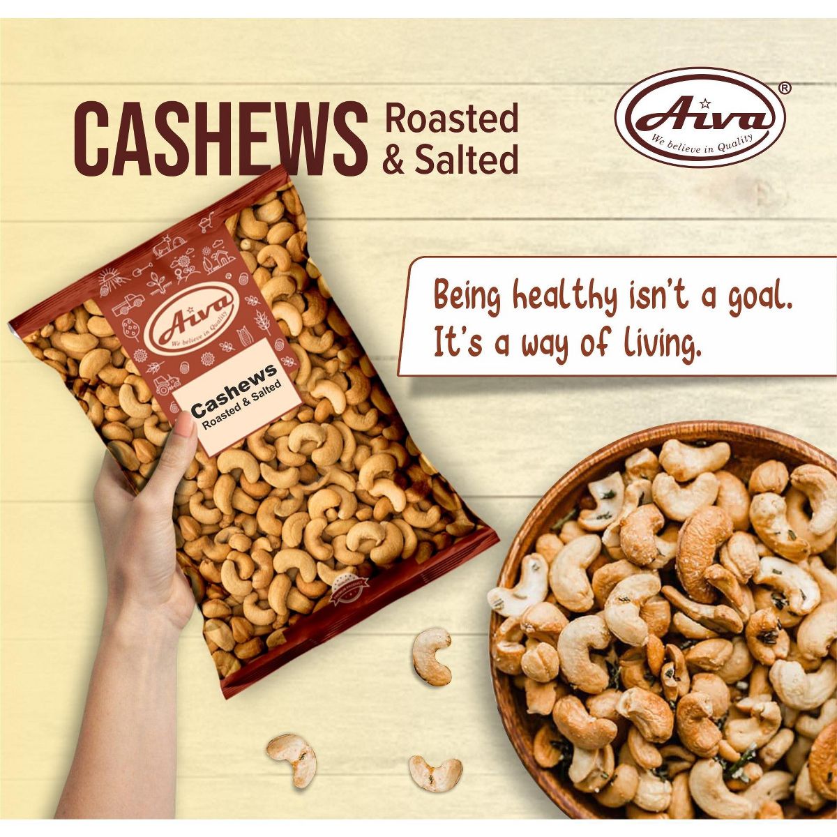 Anacardos tostados y salados - Imagen 6