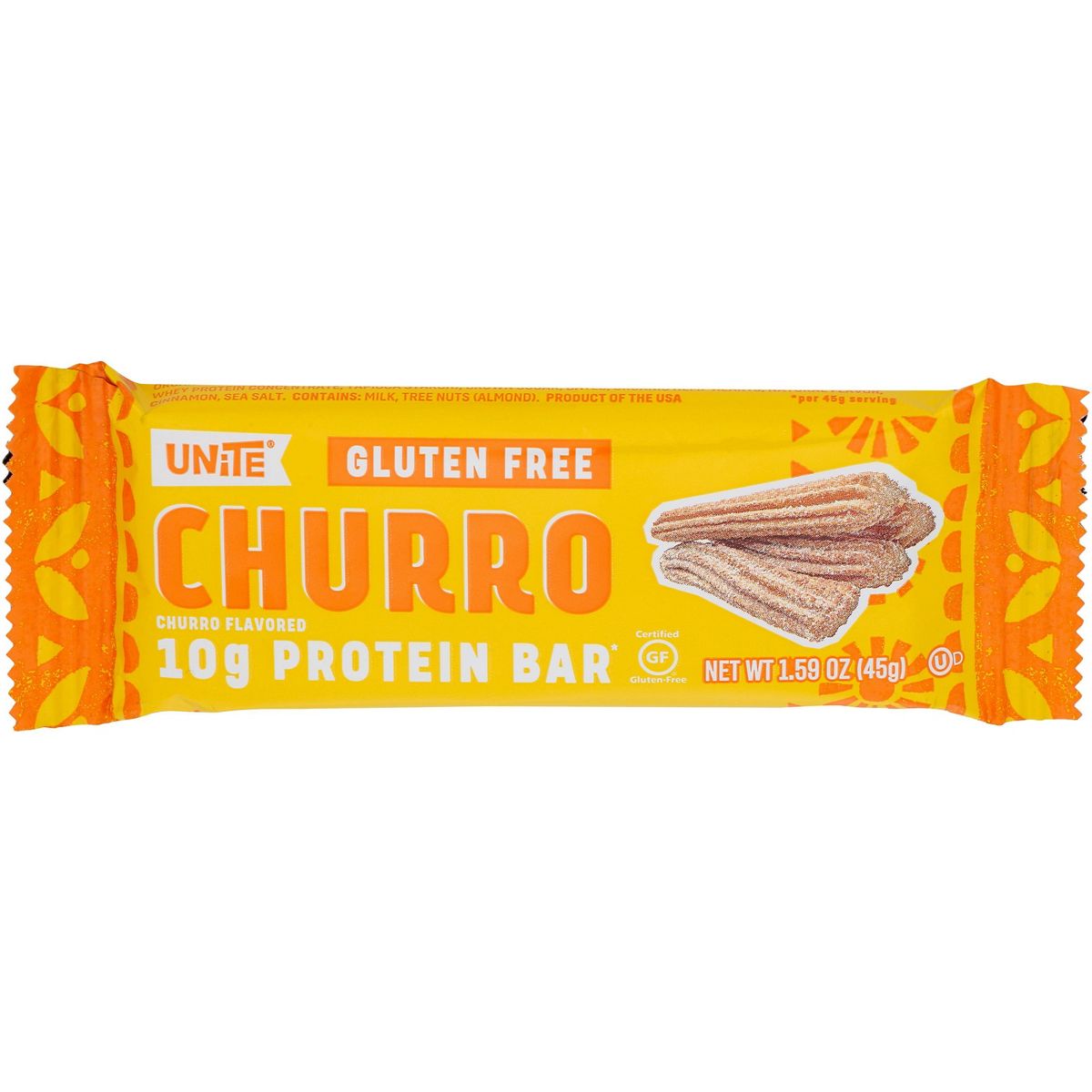 Barra de Proteína Unite Churro - 1.59 oz (Caja con 12) - Imagen 3