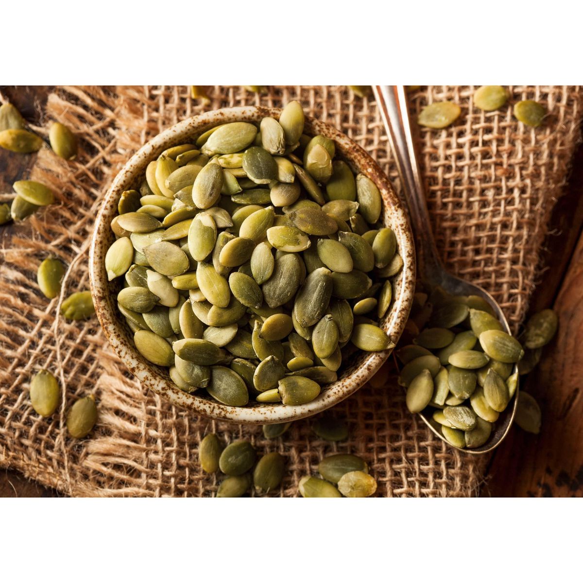 Pepitas de Calabaza Tostadas en Seco - Sin Sal, Enteras Tostadas al Horno, Sin Aceite Añadido, Sin Cáscara, Veganas, Kosher, Apto para Keto, Granel. Bajas en Carbohidratos. - Imagen 6