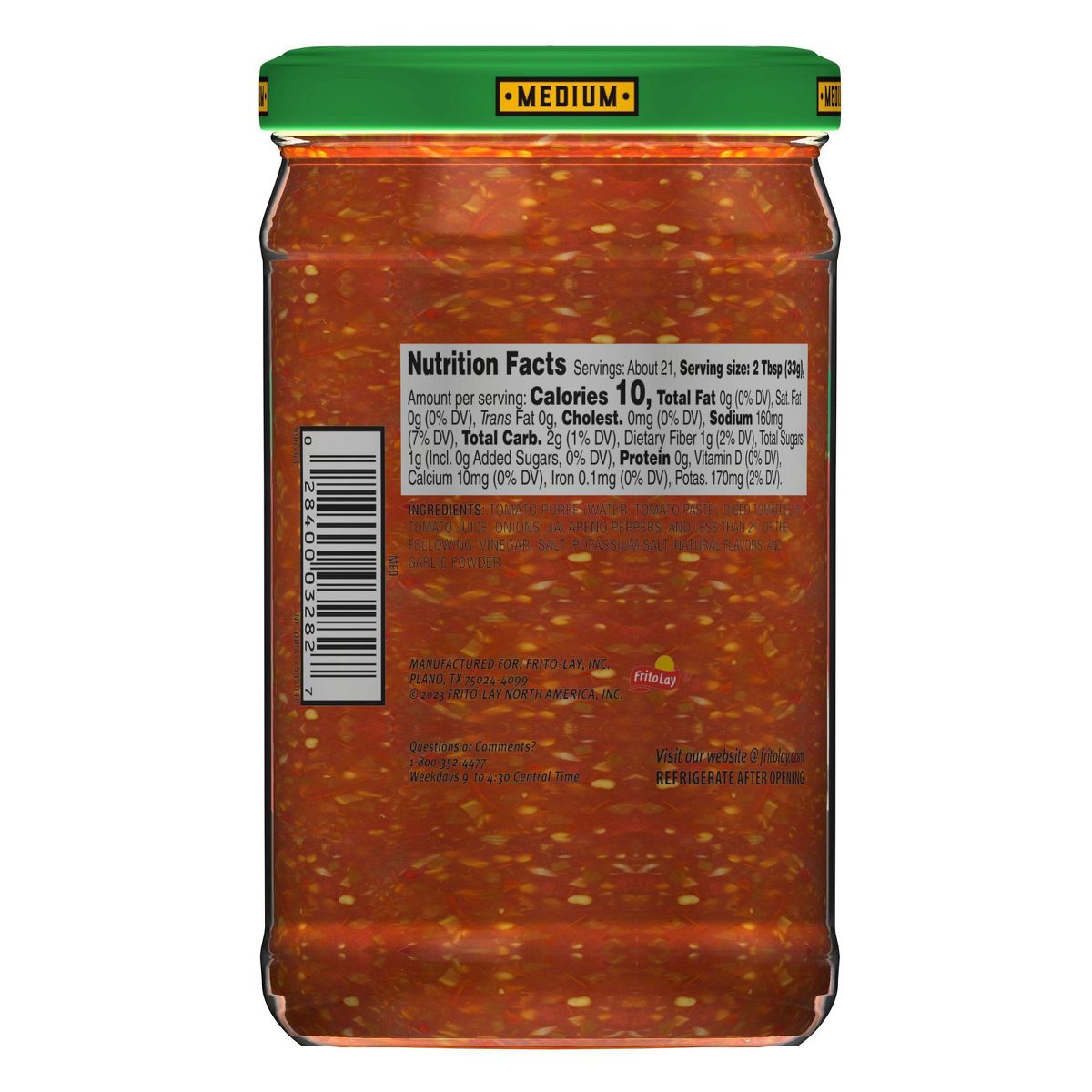 Tostitos Medium Chunky Salsa Dip - 24 oz - Imagen 3