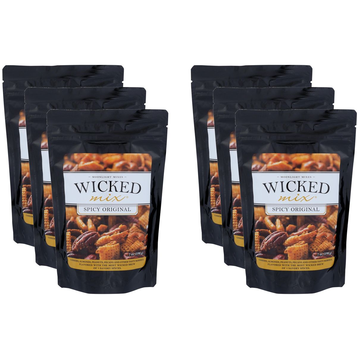 Wicked Mix Spicy Original Trail Mix - 7 oz - Caja de 6 - Imagen 2