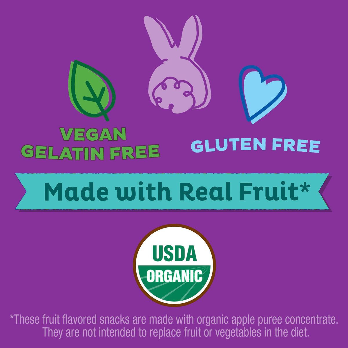 Annie's Organic Sweet & Sour Twists Fruit Snacks - 7.68 oz/12 ct - Imagen 4