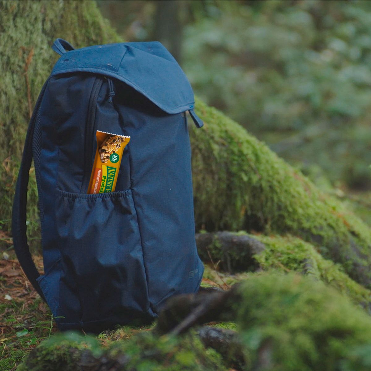 Nature Valley Barritas Masticables de Proteína con Mantequilla de Cacahuate y Chocolate Oscuro - 14.2 oz - 10 ct - Imagen 4