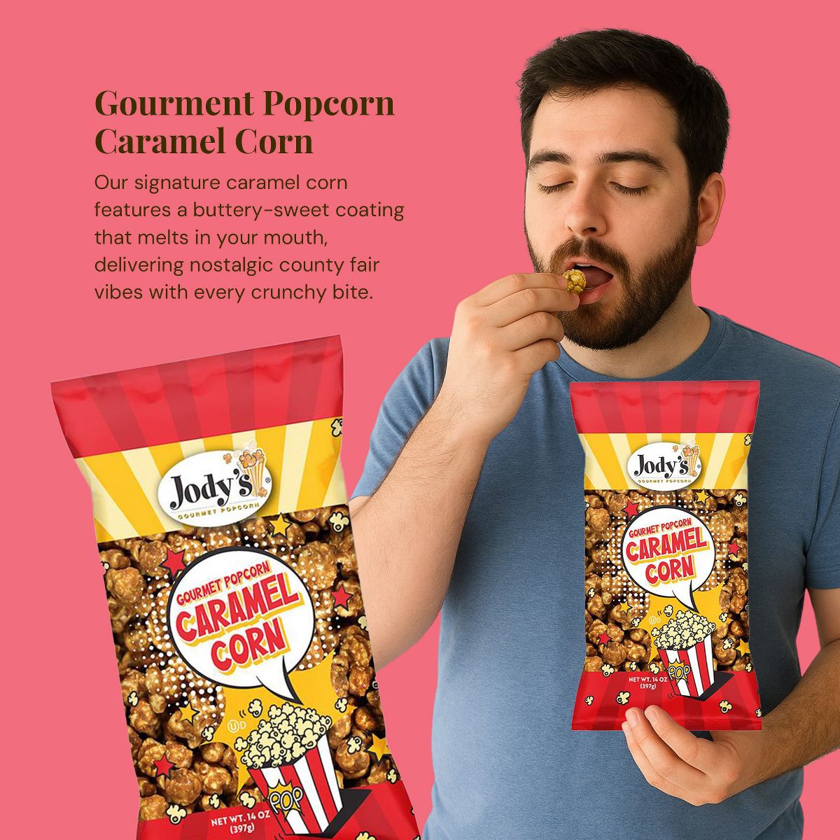 Paquete de 2 Palomitas – Caramelo y Caramelo de Maple - Imagen 5