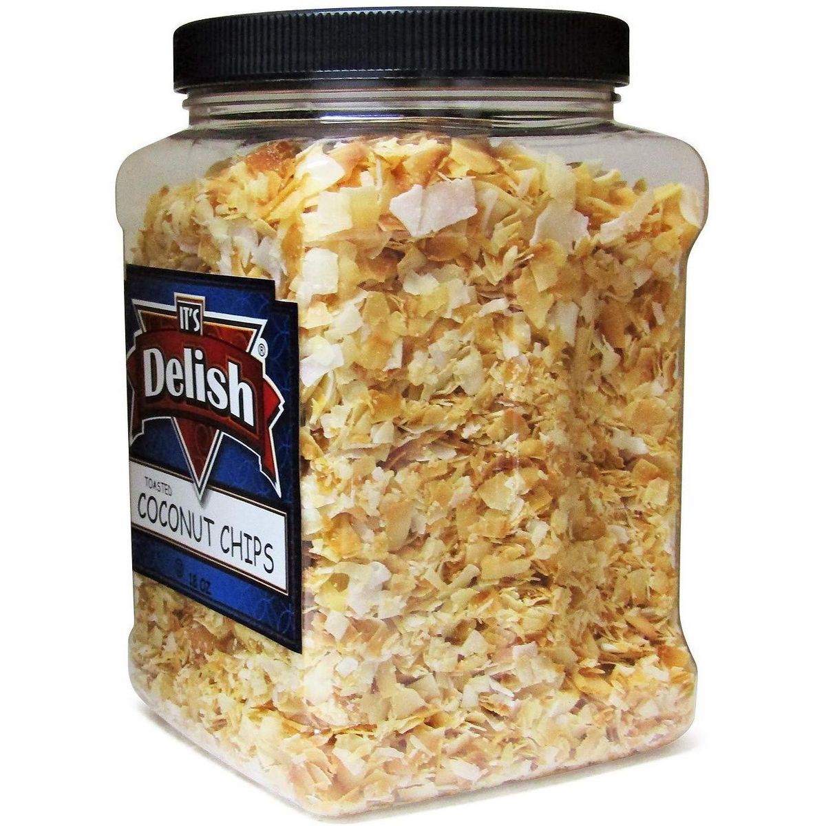 Chips de Coco Tostado Sin Endulzar It's Delish, 18 OZ | Envase Jumbo - Imagen 4