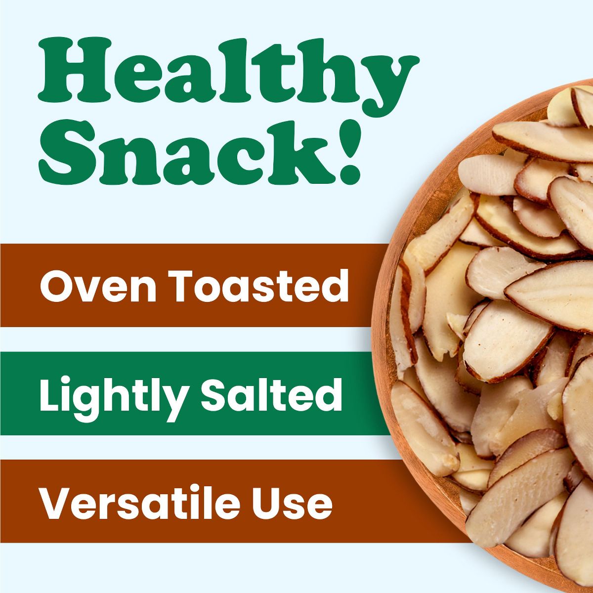 Almendras Fileteadas Tostadas Naturales con Sal del Himalaya - por Food to Live - Imagen 6