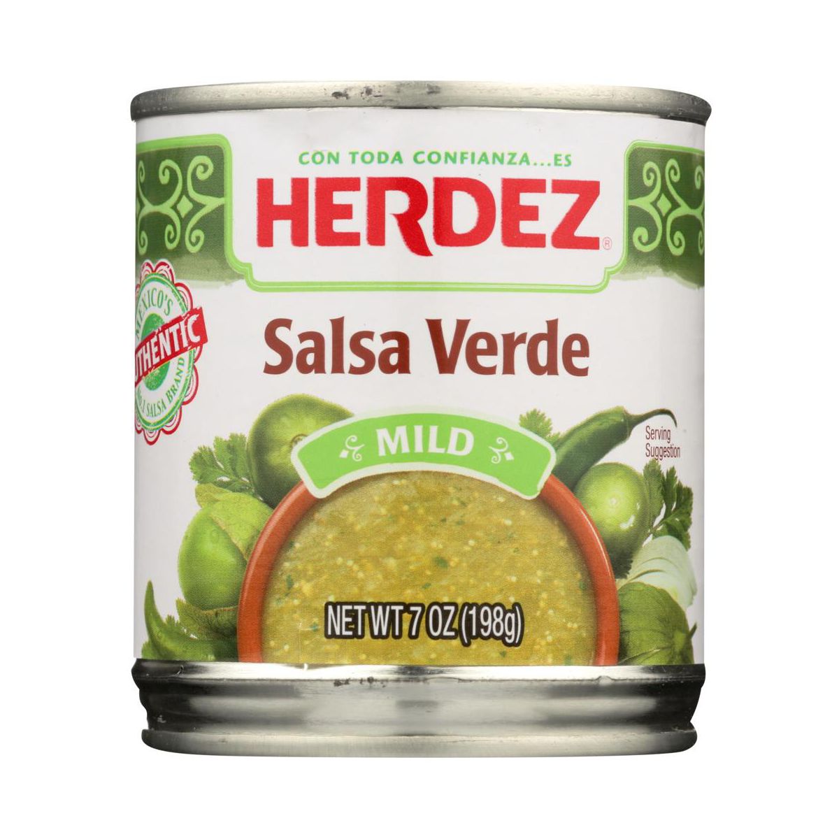 Salsa Verde Herdez - Paquete de 12, 7 oz - Imagen 3