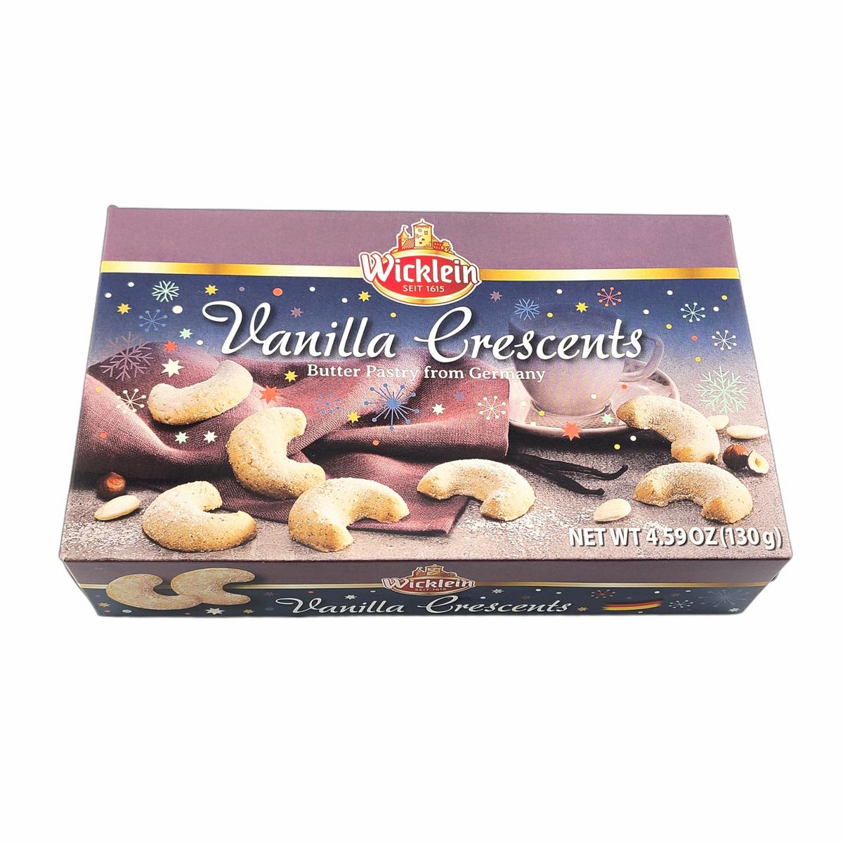 Galletas de Mantequilla Wicklein en Forma de Media Luna Sabor Vainilla 4.59 oz / 130 g - Imagen 5