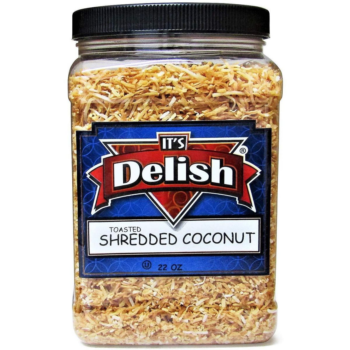 Coco Tostado Endulzado en Hojuelas Fancy por It's Delish, 22 OZ | Contenedor Jumbo - Imagen 3