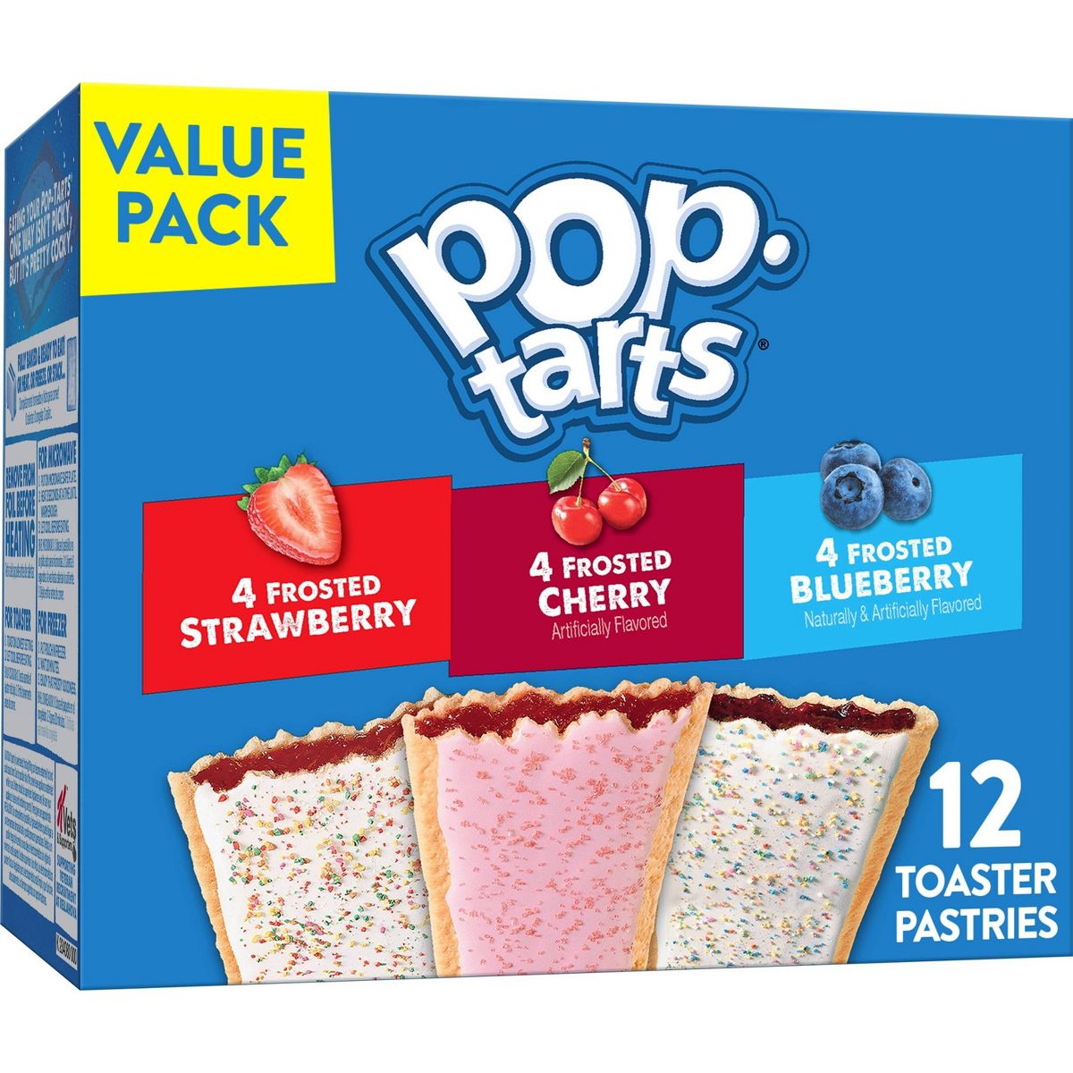 Pop-Tarts Frosted Frutas Variedad - 12ct / 20.3oz - Imagen 2