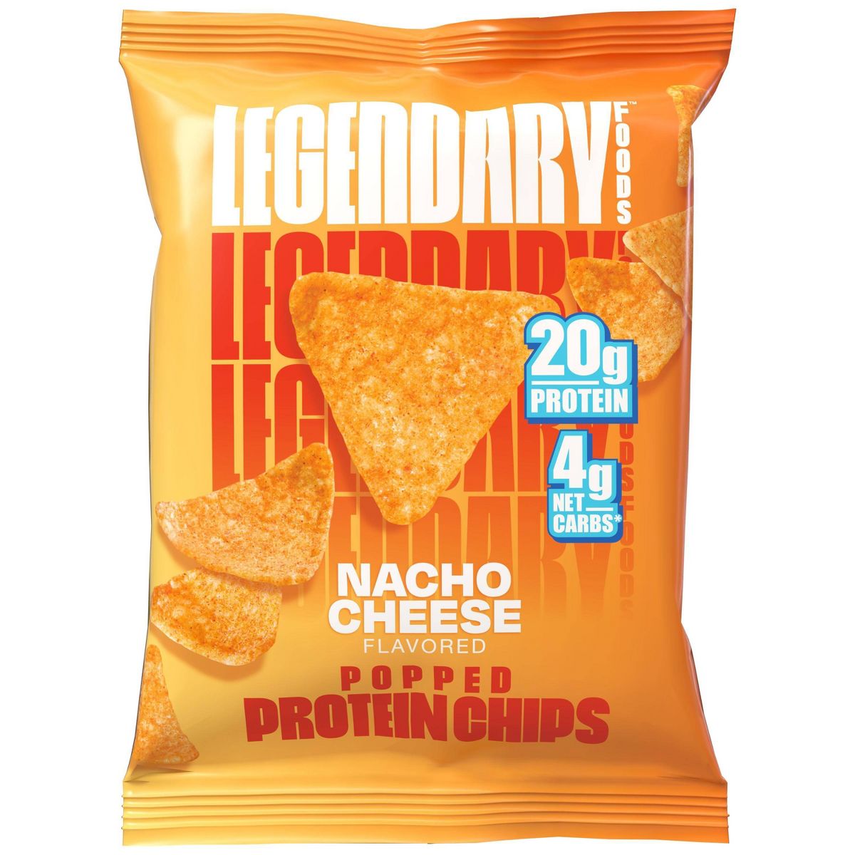 Legendary Foods Papas Proteínicas Horneadas Sin Gluten y Aptas para Keto - Sabor Queso Nacho - 4.8 oz/4 ct - Imagen 4