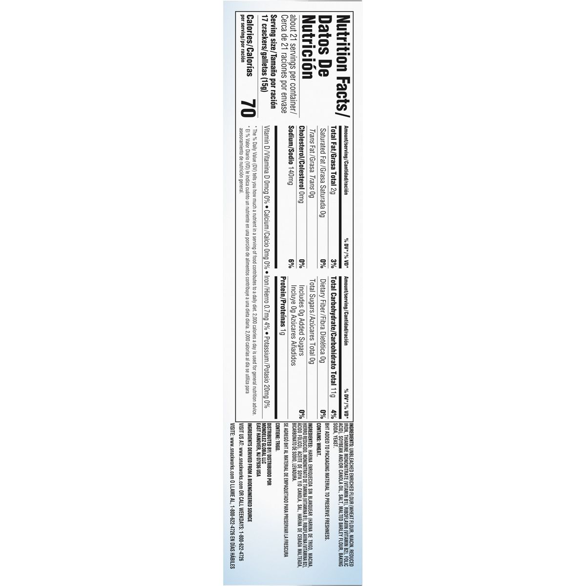 Galletas Saltine Premium Originales Mini, Snack para Lonche - 11 oz - Imagen 11