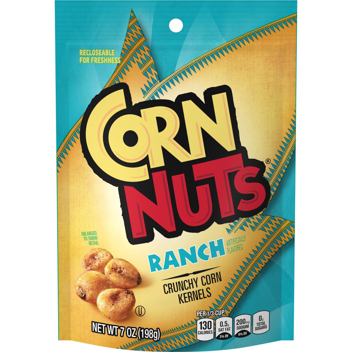 Planters Corn Nuts Ranch Botanas Crujientes de Maíz 7 oz