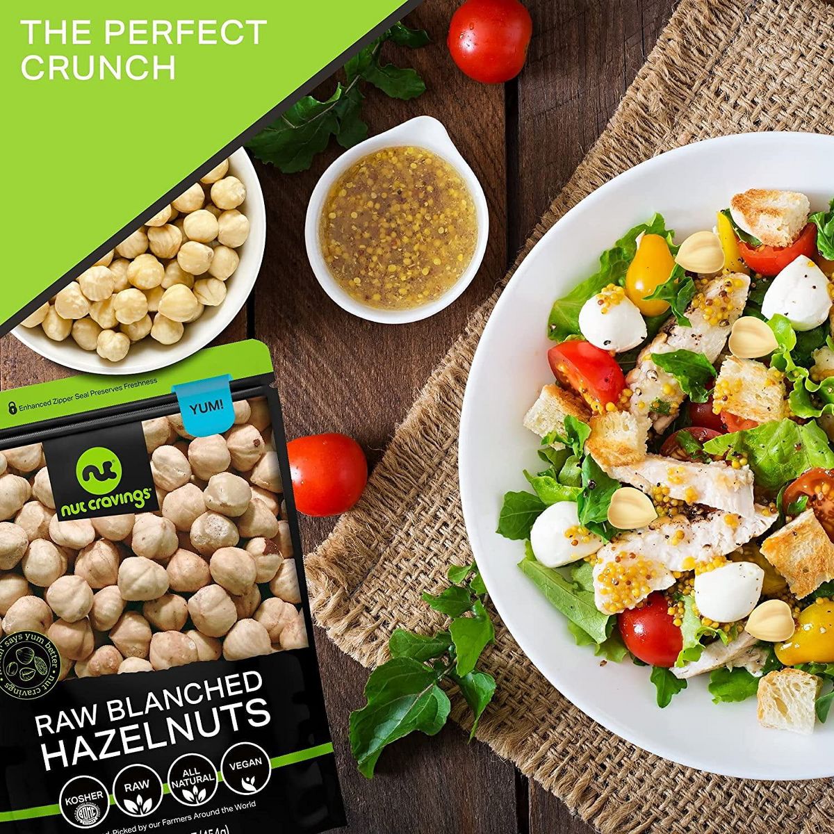 Avellanas crudas peladas, sin sal, sin cáscara de Nut Cravings - Imagen 9