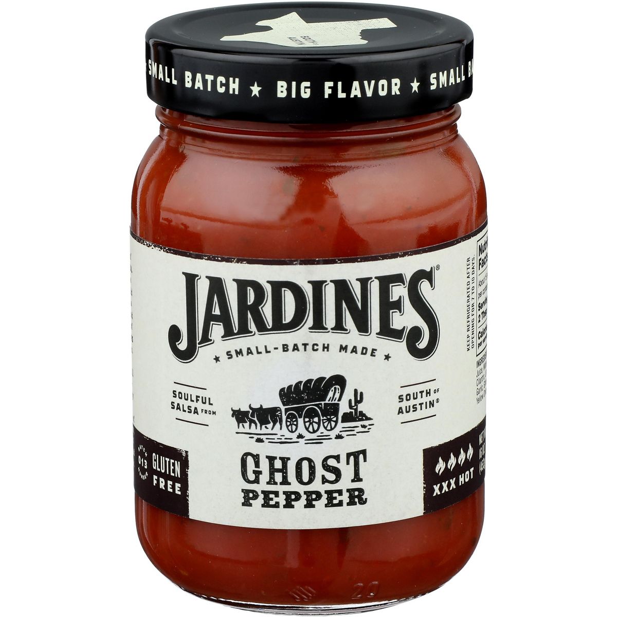 Jardine's Ghost Pepper Salsa - Caja de 6 - 16 oz - Imagen 3
