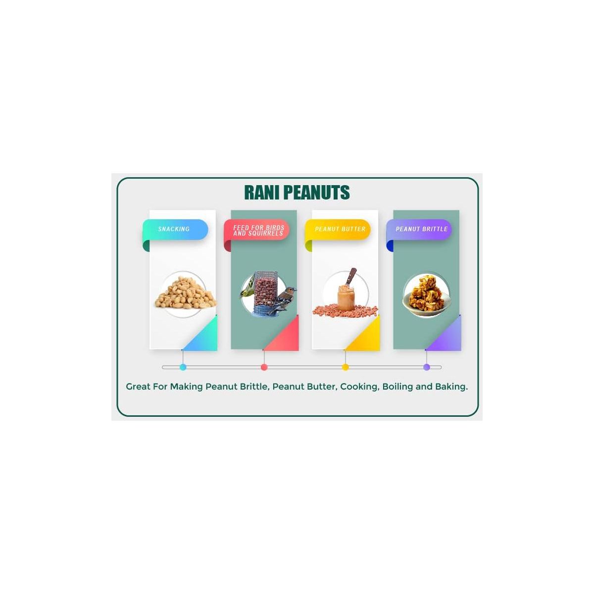 Cacahuates Crudos Enteros con Cáscara Rani Brand Authentic Indian Foods - Imagen 6