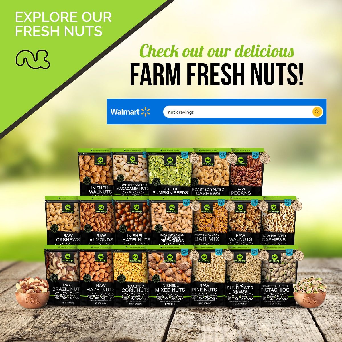 Nueces de Macadamia Recién Tostadas y Saladas, Enteras y en Trozos por Nut Cravings - Imagen 4