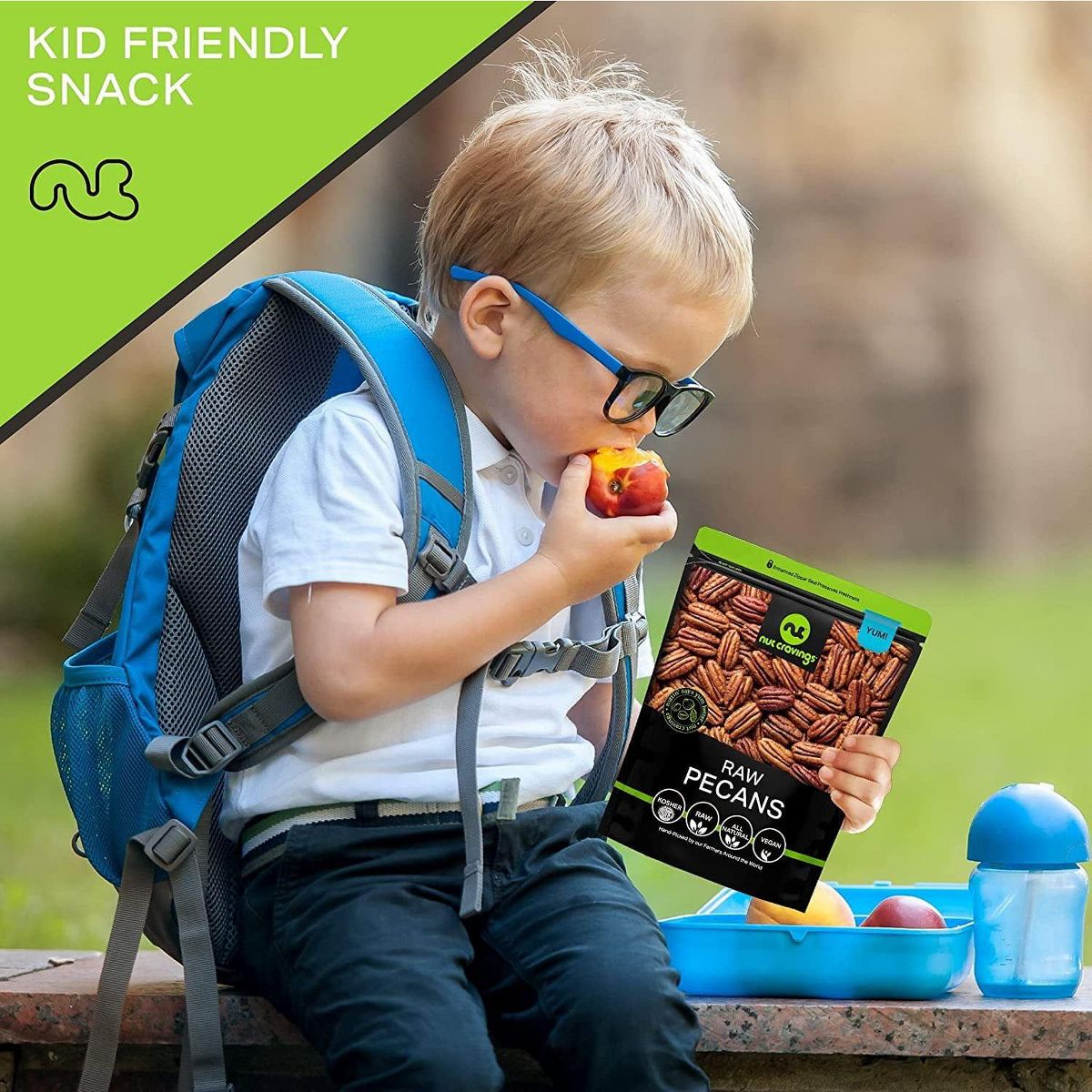 Nueces Pecanas Crudas en Mitades y Pedazos, Sin Sal, Sin Cáscara por Nut Cravings - Imagen 7