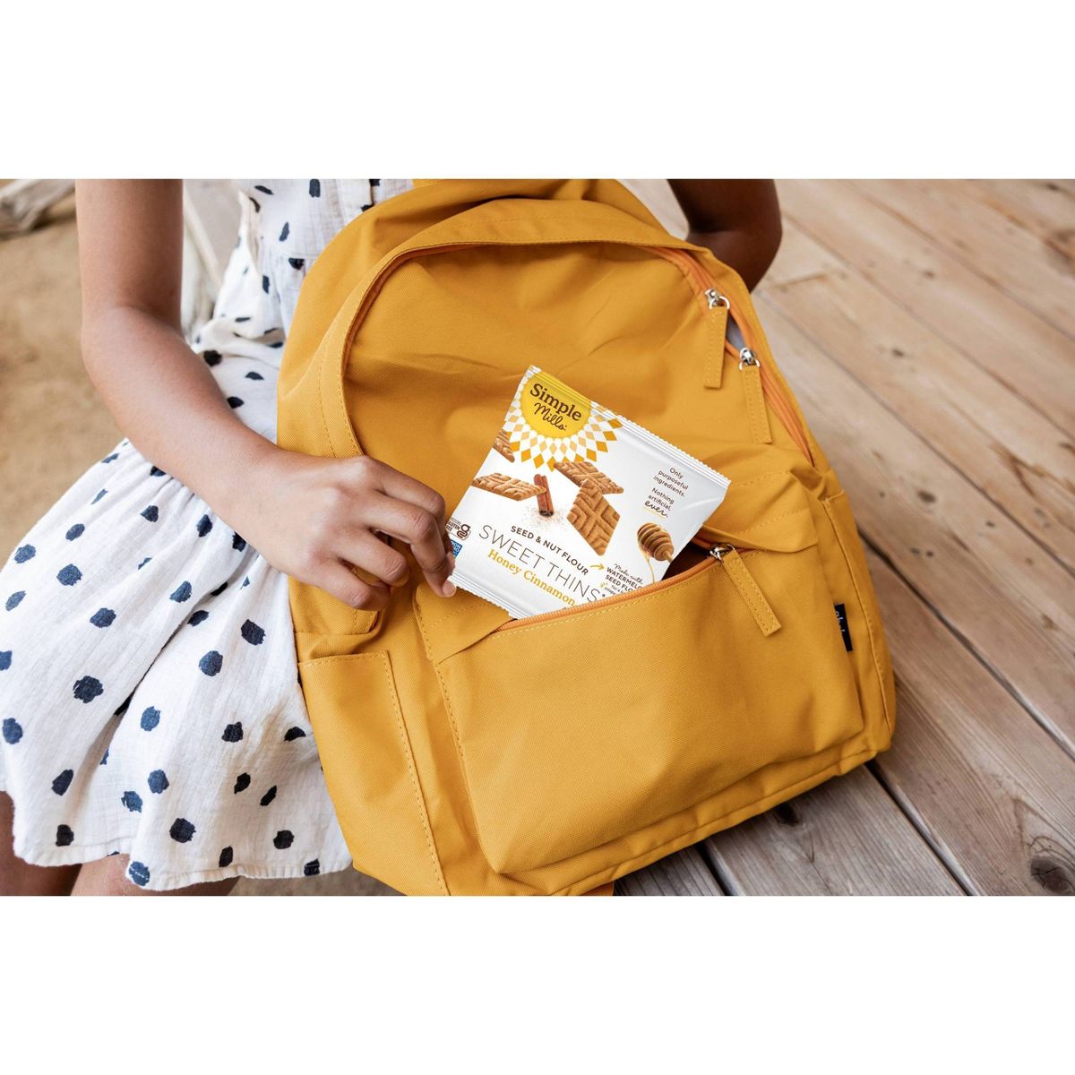 Galletas Crackers Sweet Thin Honey de Simple Mills - Paquete de 8 - Imagen 4