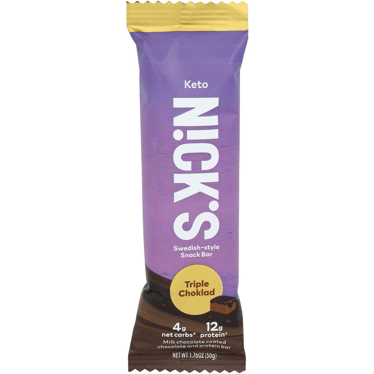 Nicks Bar Triple Choklad - Caja con 12 - 1.76 oz - Imagen 3