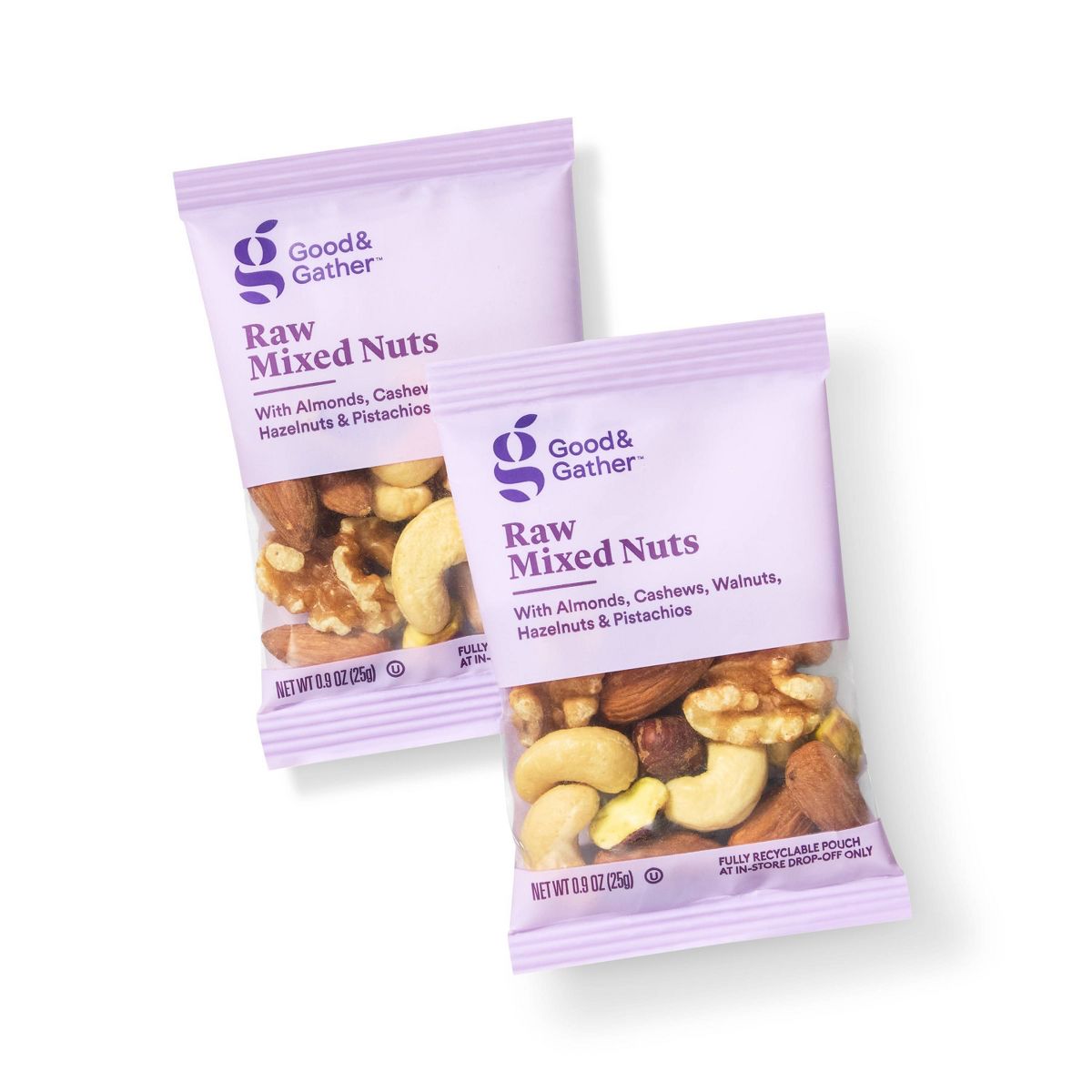Mezcla de nueces crudas sin sal - 9 oz/10 ct - Good & Gather™ - Imagen 4