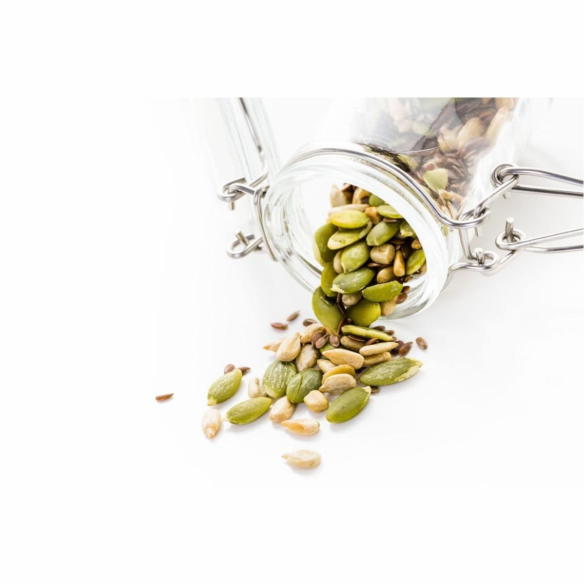 Mezcla de Semillas Germinadas Orgánicas - Mezcla de Botana Cruda y No Transgénica Contiene Semillas de Calabaza y Girasol Germinadas. Vegana, Kosher - Imagen 7