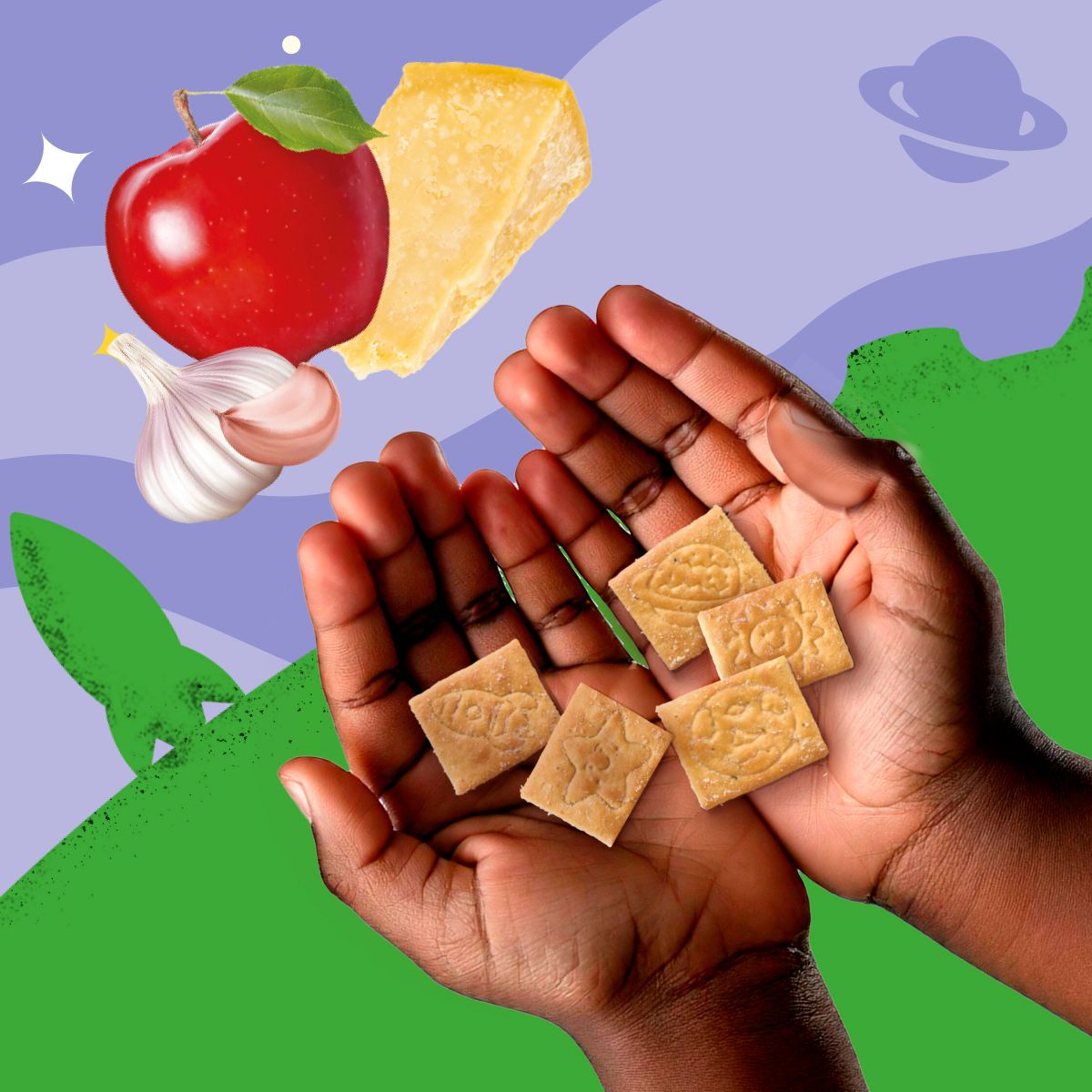 Galletas para niños Get'ems! de Gerber Sabor Queso Parmesano - 5 oz - Imagen 4