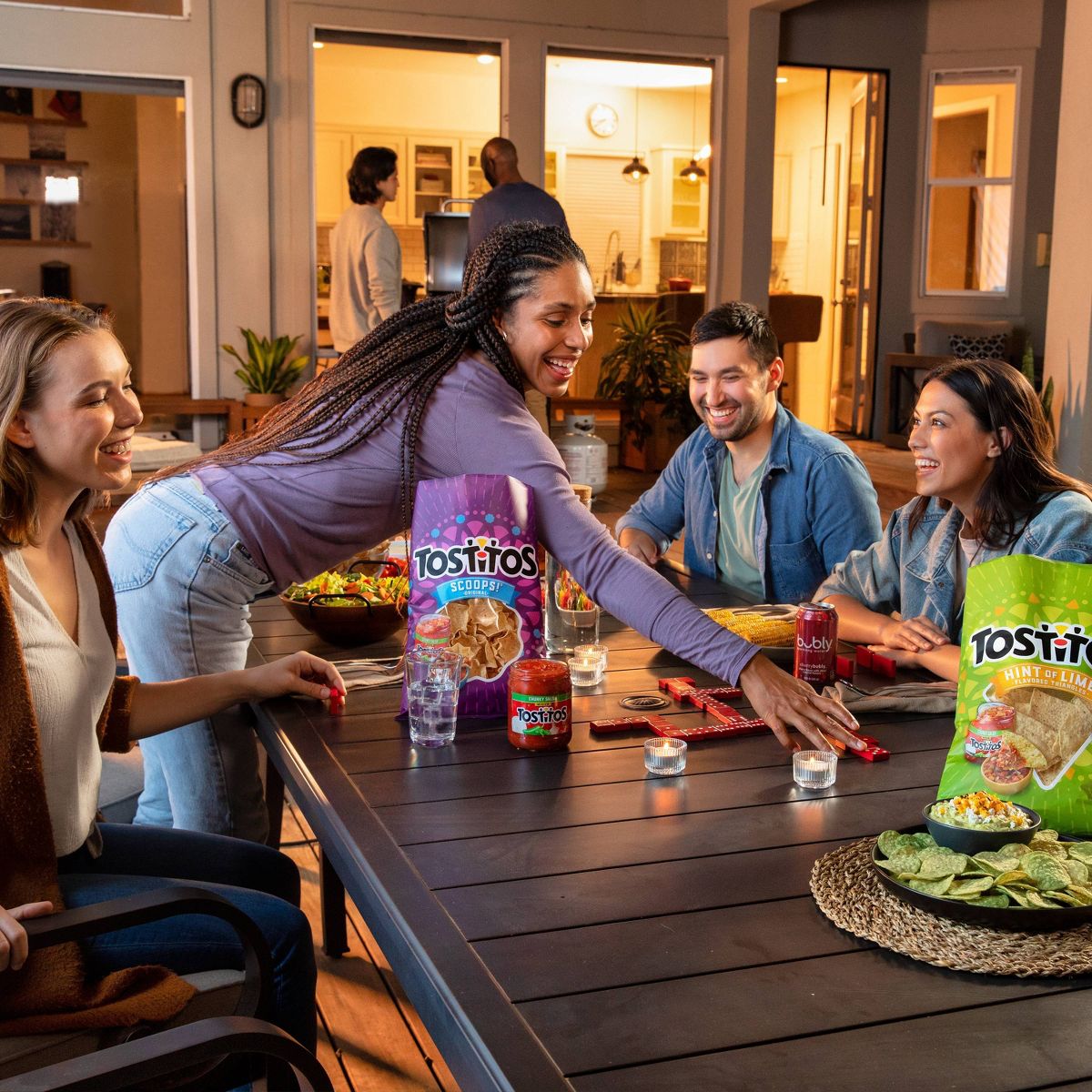 Tostitos Salsa Chunky Mediana - 15.5 oz para Botana - Imagen 7