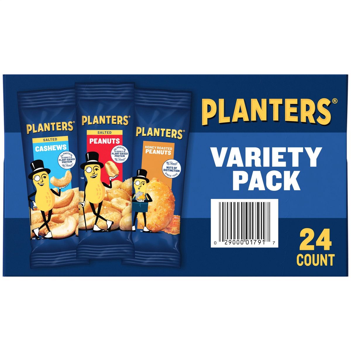 Planters Paquete Variado de Cacahuates - 24ct/40.5oz - Imagen 7