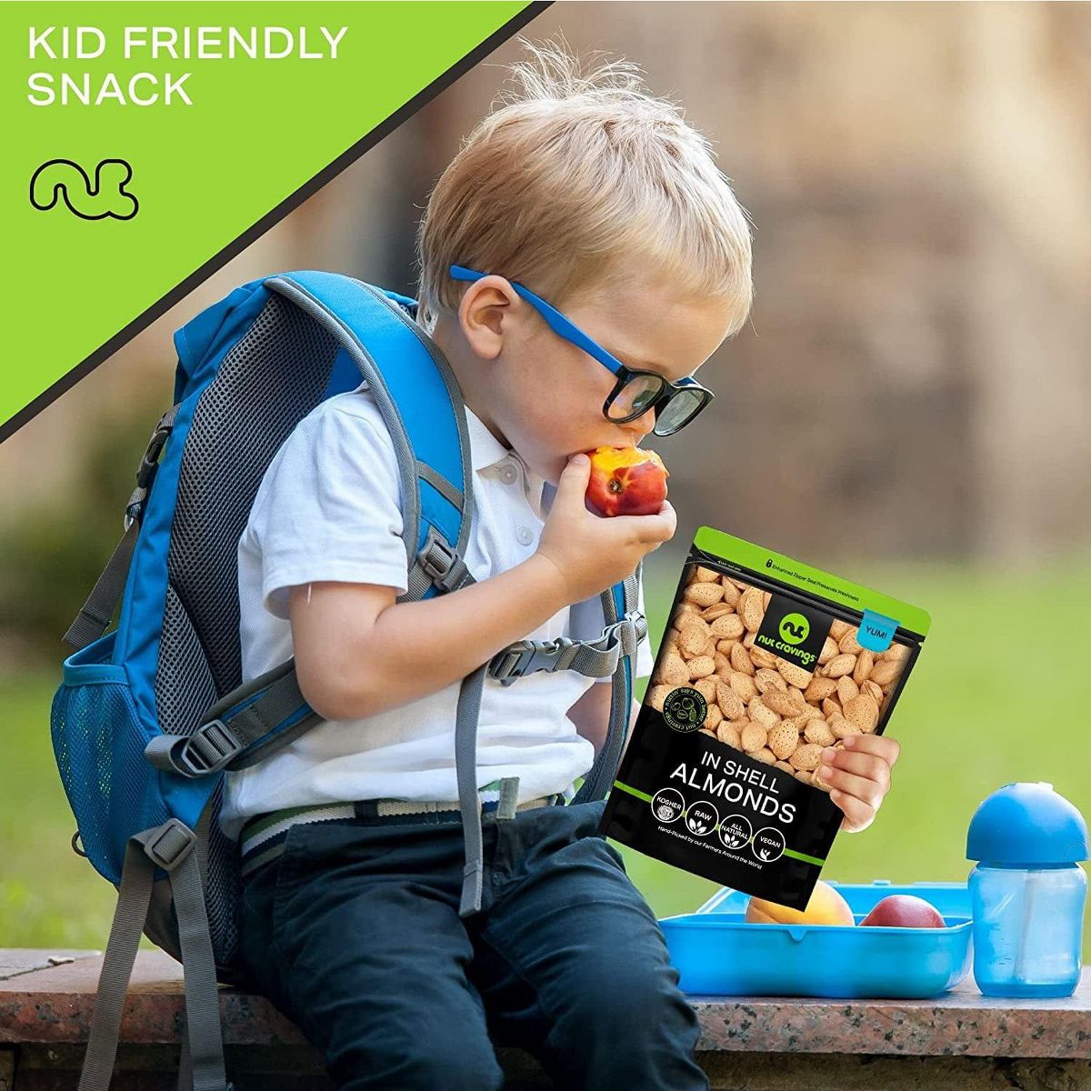 Almendras Naturales Enteras en Cáscara Nut Cravings - Crudas, Frescas y Deliciosas - Imagen 8