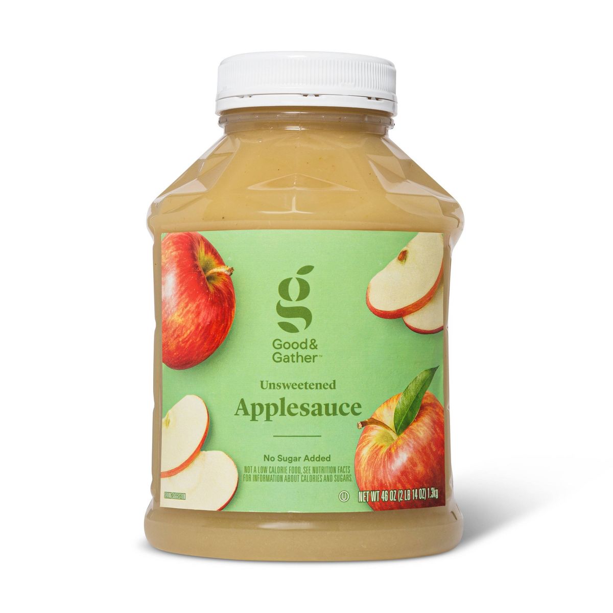 Puré de Manzana sin Azúcar en Frasco - 46 oz - Good & Gather™