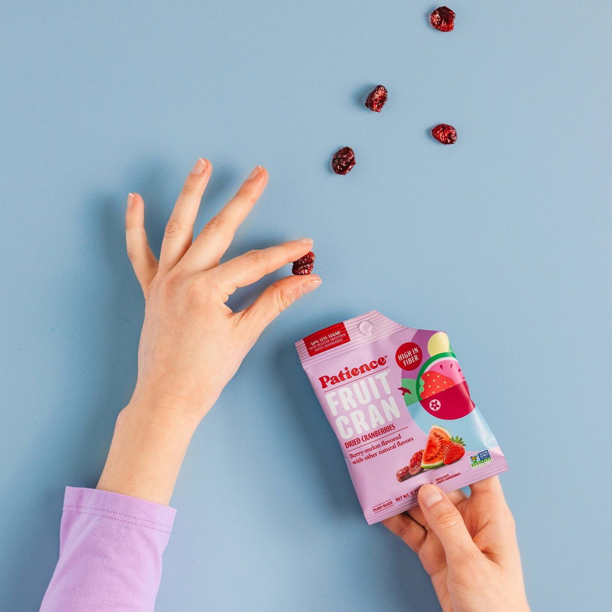 Patience Fruit & Co Arándanos Secos Saborizados Berry Melon - 3.75 oz/5 ct - Imagen 5