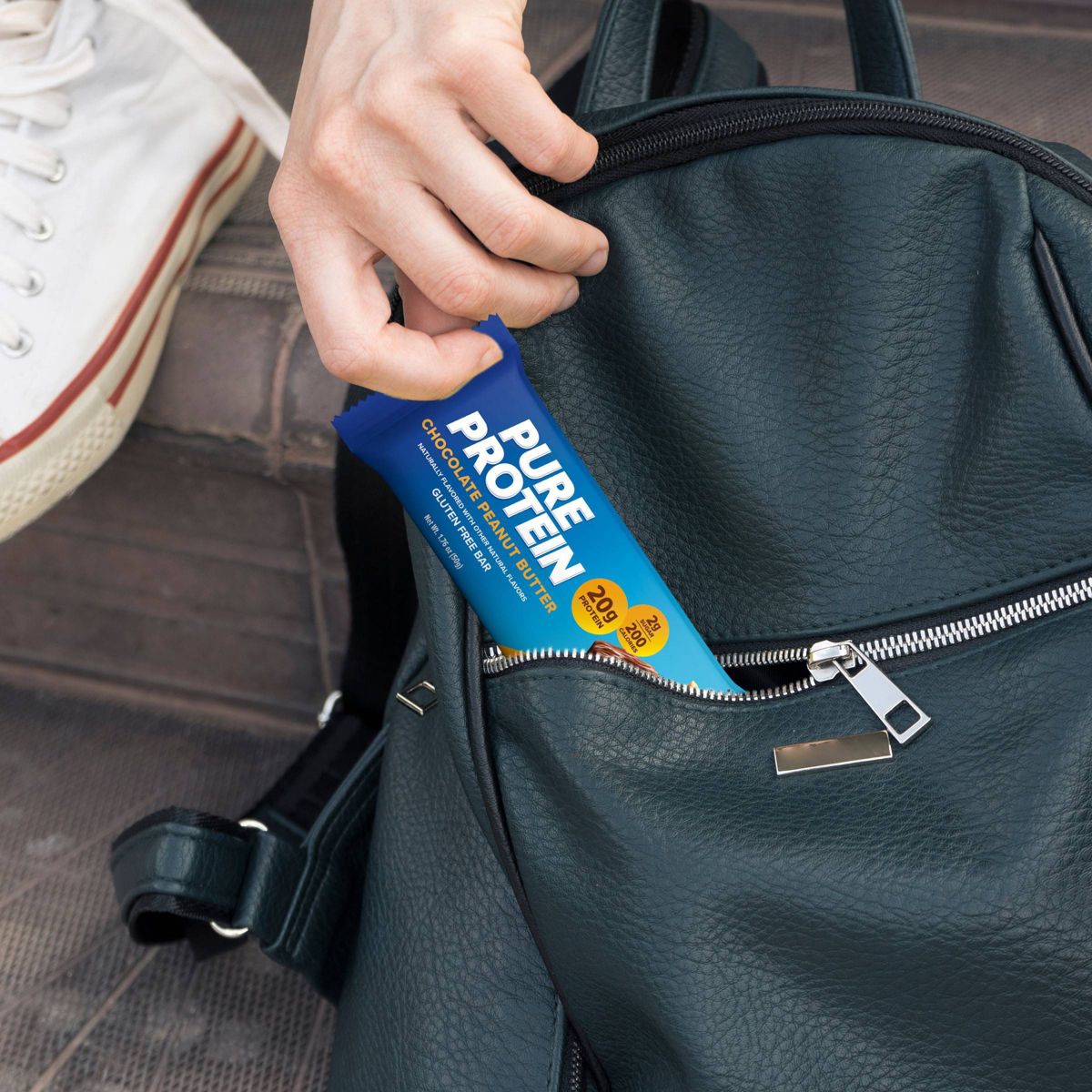 Barra de Proteína Pure Protein Chocolate y Mantequilla de Cacahuate - 20g de Proteína - 12ct - Imagen 4