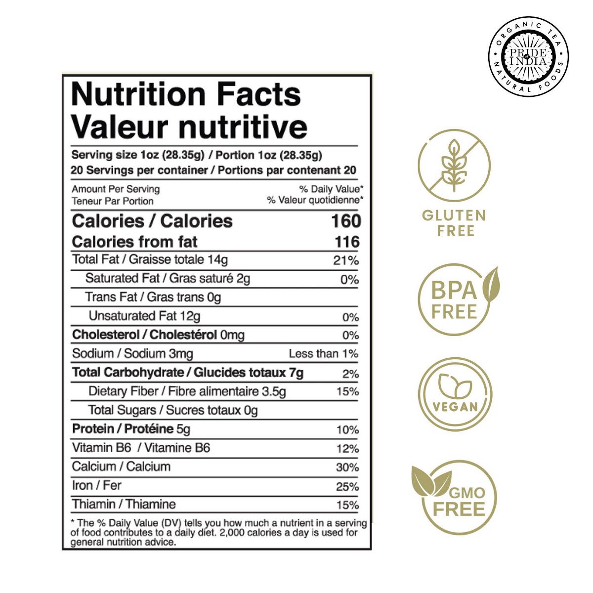 Semillas de Ajonjolí Blanco PRIDE OF INDIA - Imagen 3