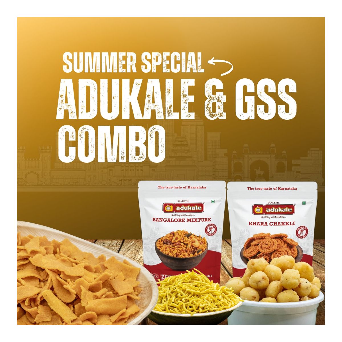 Adukale & Grand Sweets and Snacks Combo Especial de Verano – Paquete de 5 Botanas Sabrosas y Picosas - Imagen 2