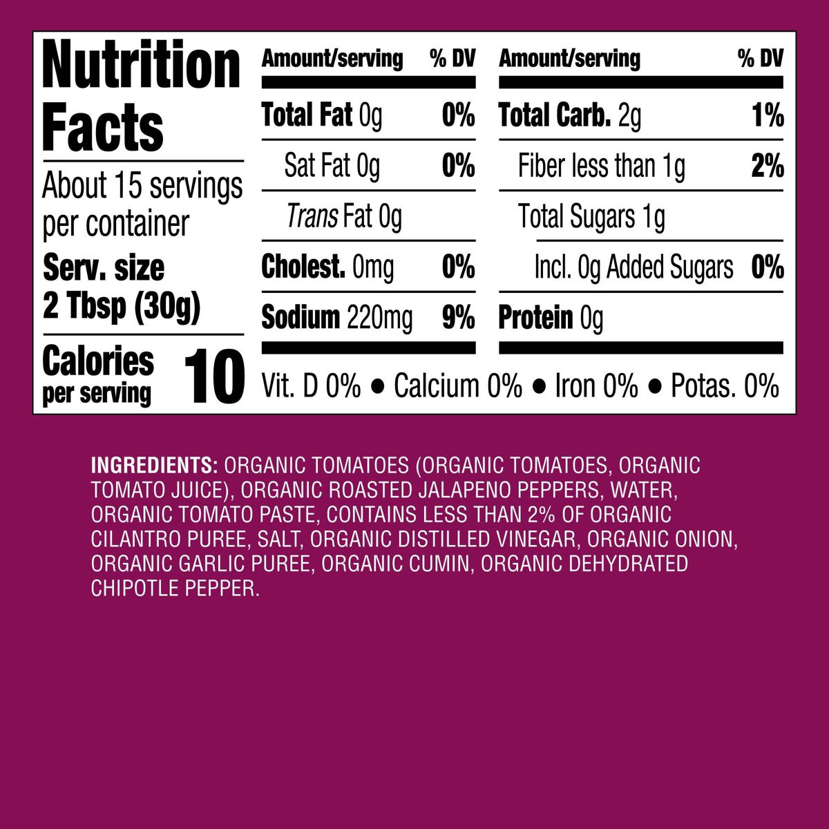 Salsa estilo restaurante tostada suave orgánica 16 oz - Good & Gather™ - Imagen 5