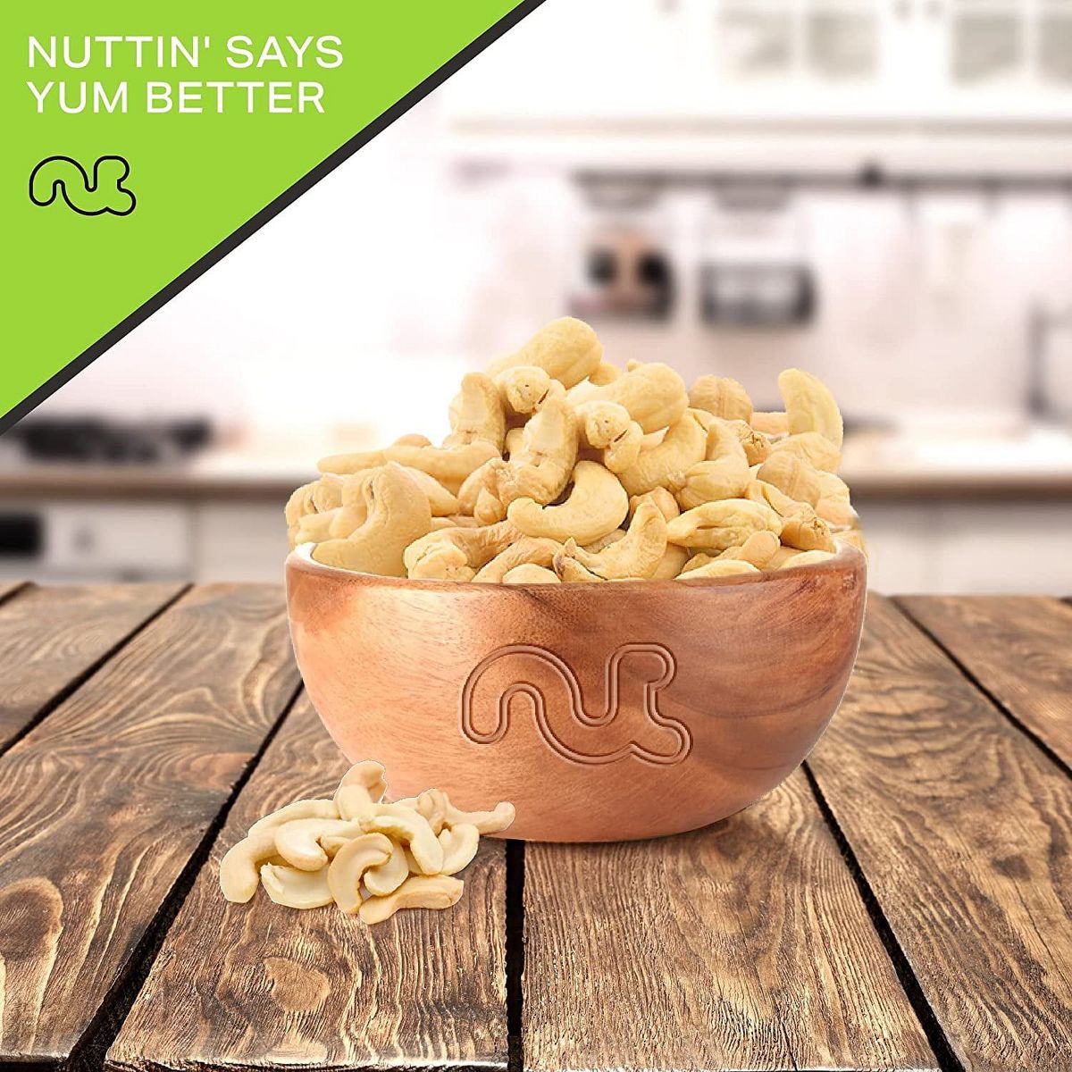 Nueces de la India sin sal, mitades y pedazos crudos, sin cáscara por Nut Cravings - Imagen 5