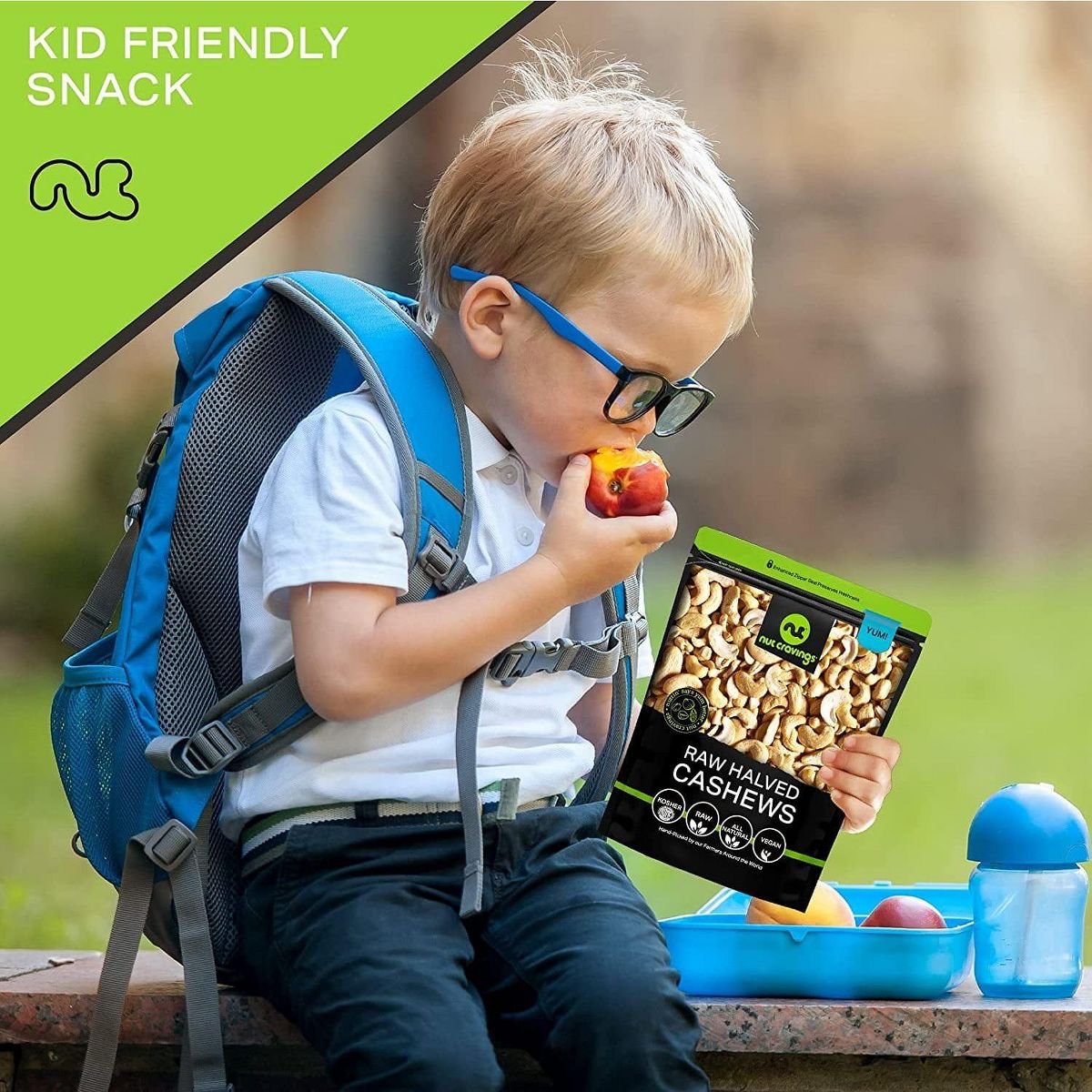 Nueces de la India sin sal, mitades y pedazos crudos, sin cáscara por Nut Cravings - Imagen 11