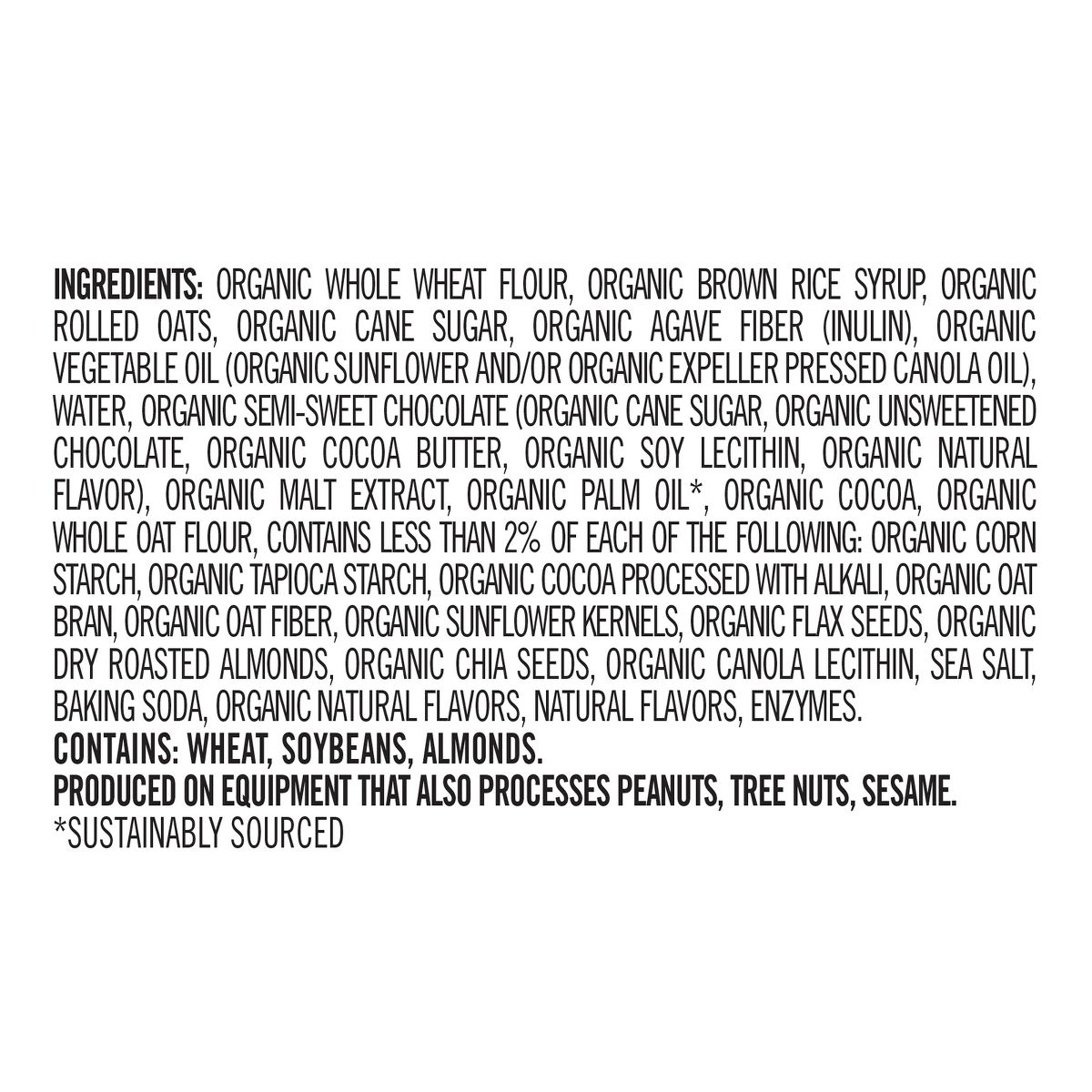 Dave's Killer Bread Barra Orgánica Cocoa Brownie Blitz - 12 barras, 1.75 oz - Imagen 8