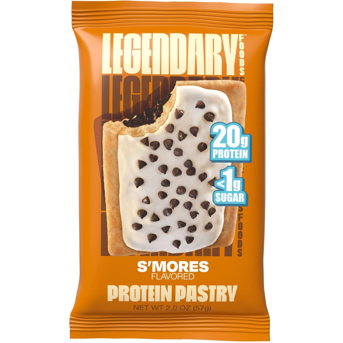 Pastelería proteica Legendary Foods, sin gluten y apta para keto - S'mores - 8 oz / 4 ct - Imagen 5