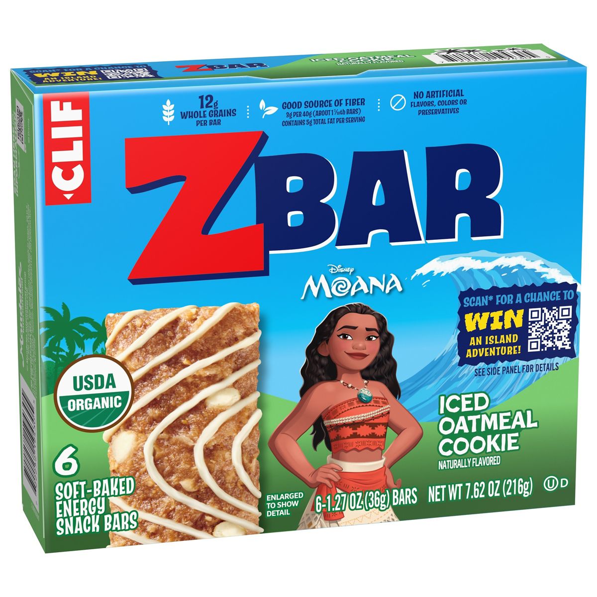 CLIF Kid ZBAR Galletas de Avena Glaseadas Orgánicas, Barras para Snack - Imagen 9