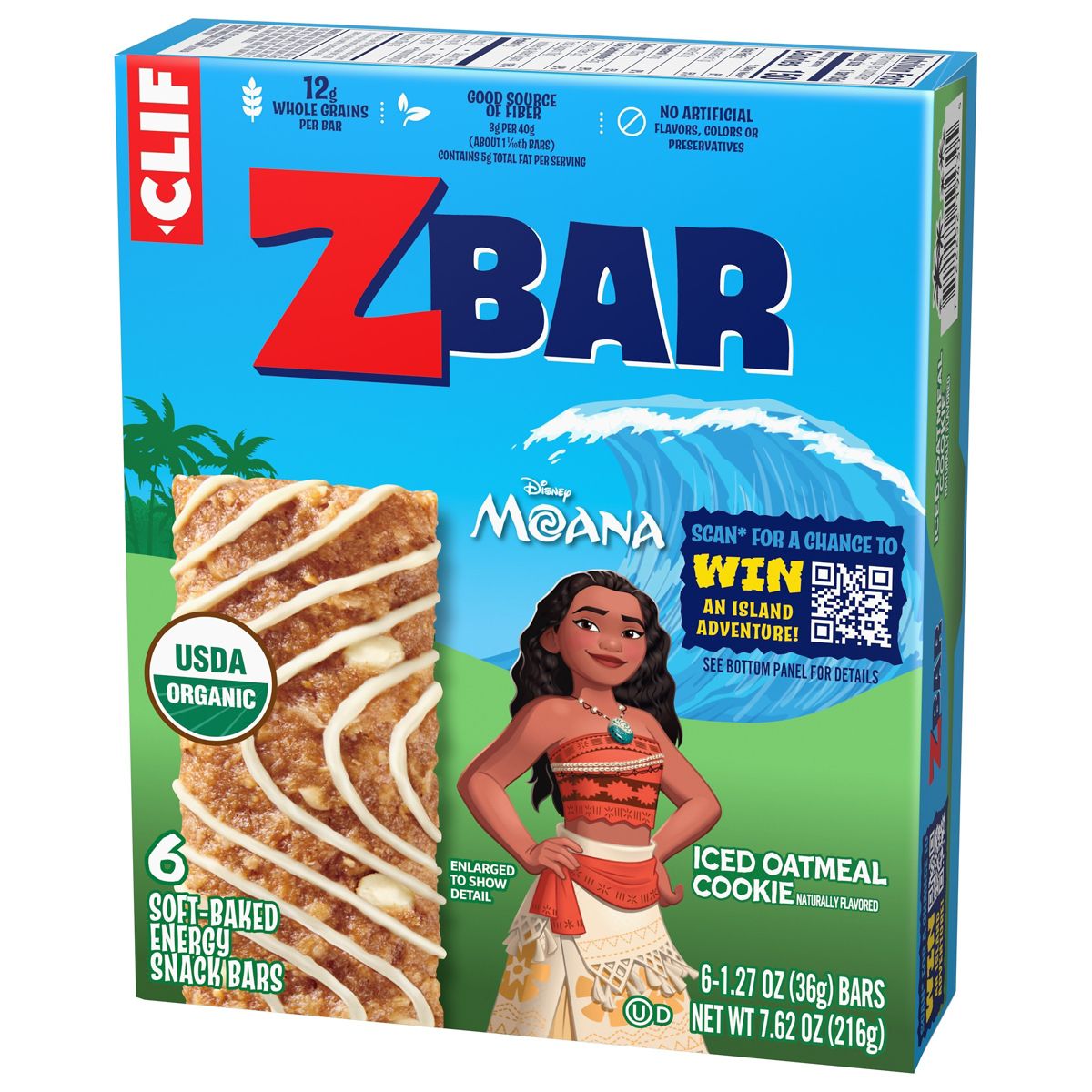 CLIF Kid ZBAR Galletas de Avena Glaseadas Orgánicas, Barras para Snack - Imagen 10