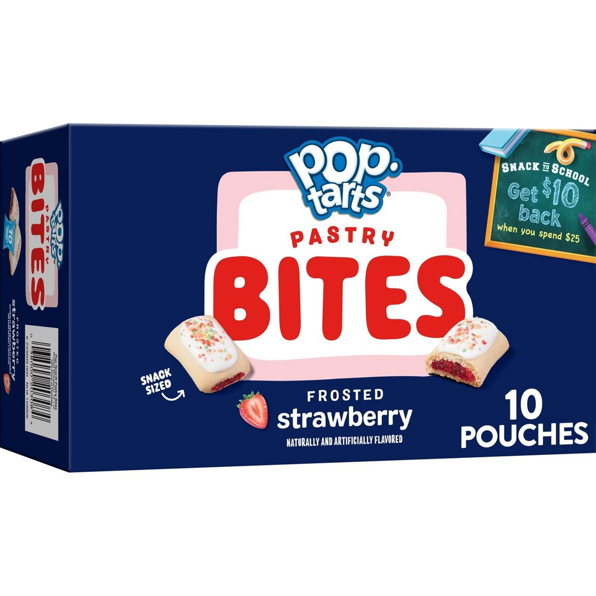 Pop-Tarts Bites Pastelitos de Fresa con Glaseado - 10ct /14.1oz - Imagen 2